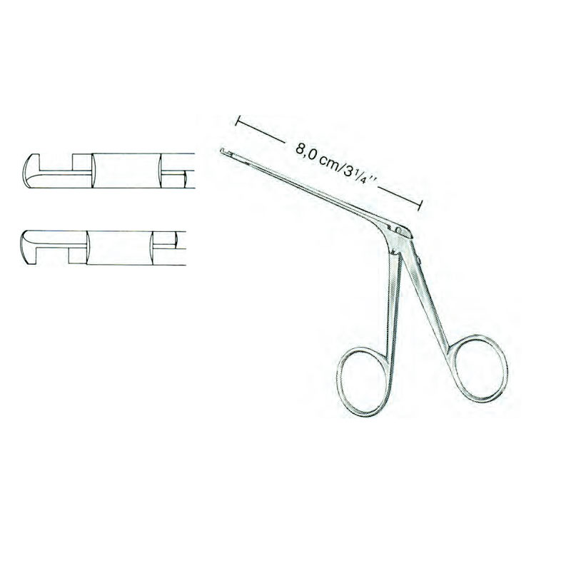 Dieter Micro Ear Forceps, 8.0Cm