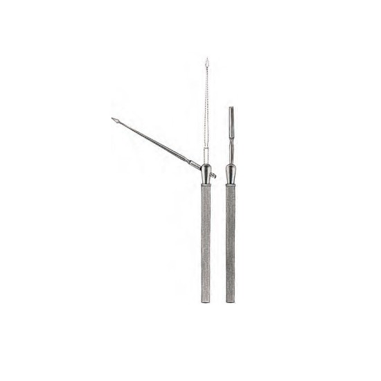 Politzer Paracentesis Needles, 17Cm