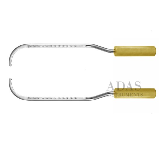 Agris-Dingman Submammary Dissector for transaxillary procedures Left and Right Patterns