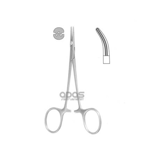 ATRAUMATIC MOSQUITO FORCEPS, 12CM, Straight  