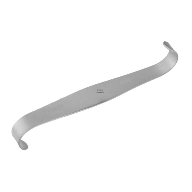 S Retractor, Double ended 4-1/2" (114mm) length, 15x11mm & 14x10mm Blades