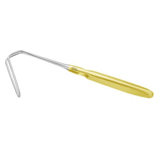 Aufricht Retractor Fenestrated Blade, 6" (152mm) length, 8mm Wide