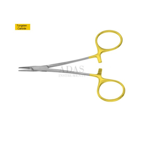 Par Needle Holder, Delicate Tungsten Carbide, Serrated