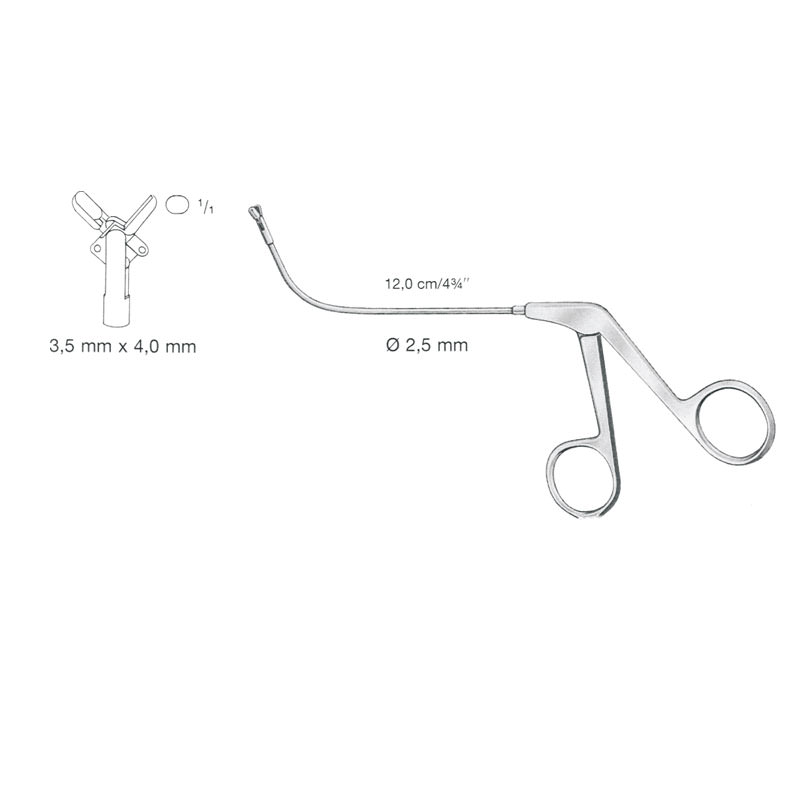 Stammberger Sinuscopy Forceps, 12.0Cm 