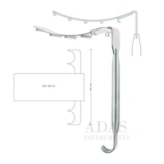 Saldanha abdominal retractor for lipoabdominoplasty