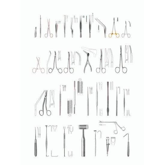 RhinoPlasty Instruments Set Regular (  Walter type )