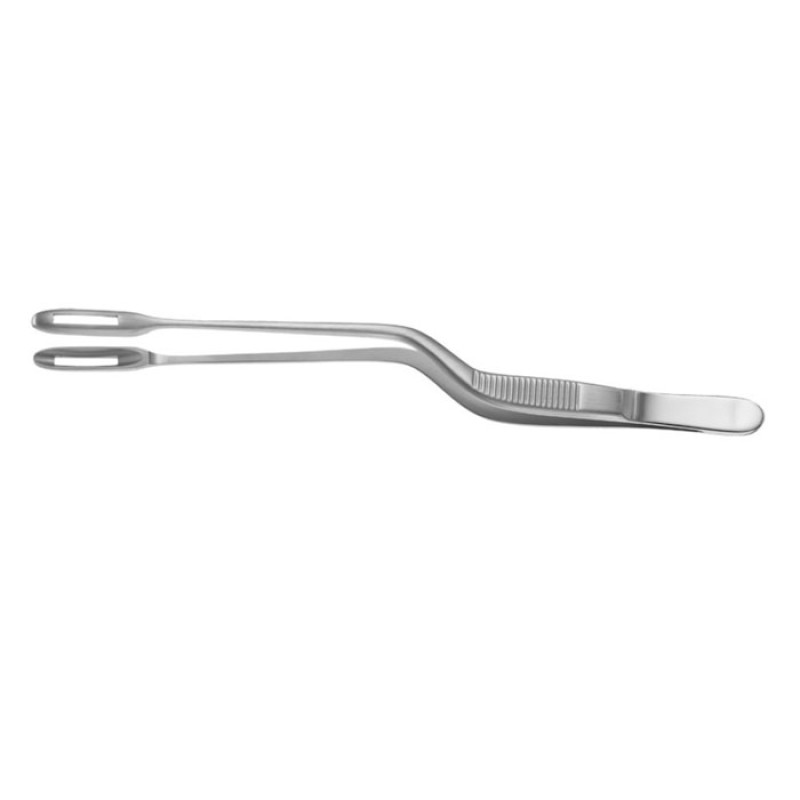 Sheen Cartilage Forceps Oval Fenestrated Jaw, 6-1/2" (165mm) length, 6mm Wide