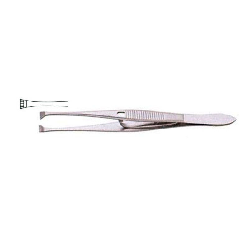 Graefe Tissue & Fixation Forceps, 11Cm, Straight  