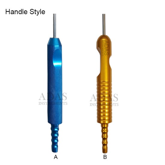 cane superficial liposuction cannula with one piece handle