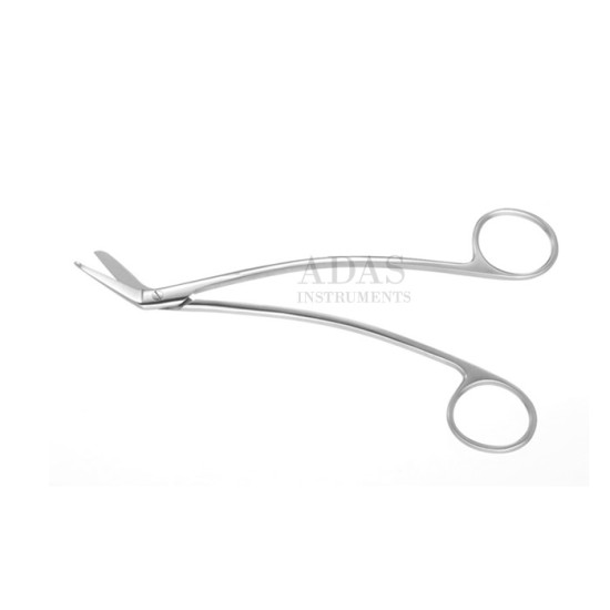 Taylor Dural Scissors, Angled 6-1/2" (165mm) length